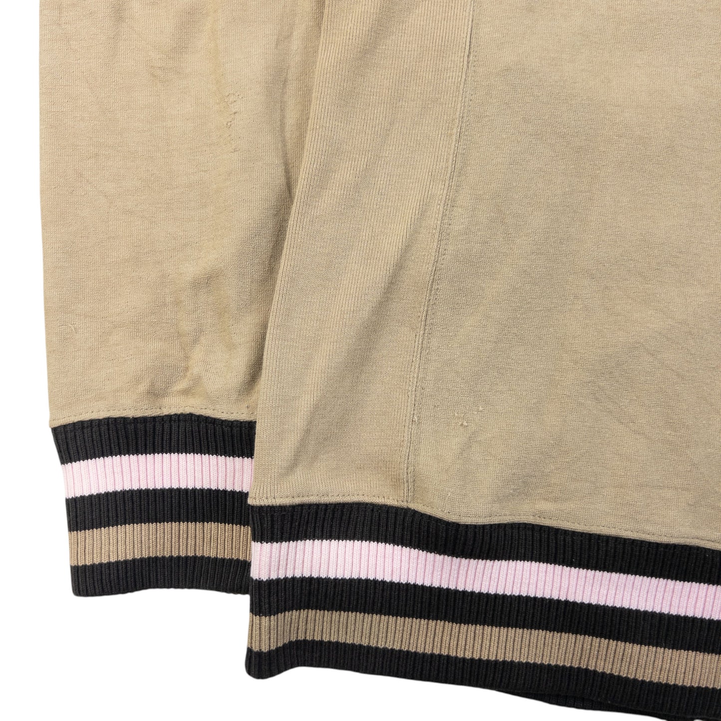 Vintage 2000s Burberry Black Label Zip Up Sweatshirt Size XS