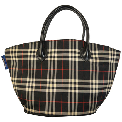 Vintage 2000s Burberry Blue Label Nova Check Handbag
