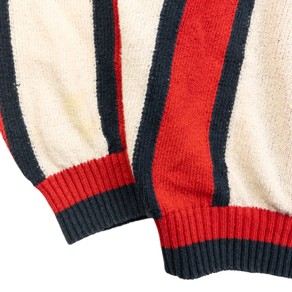 Vintage 90s Valentino Striped Jumper Size M