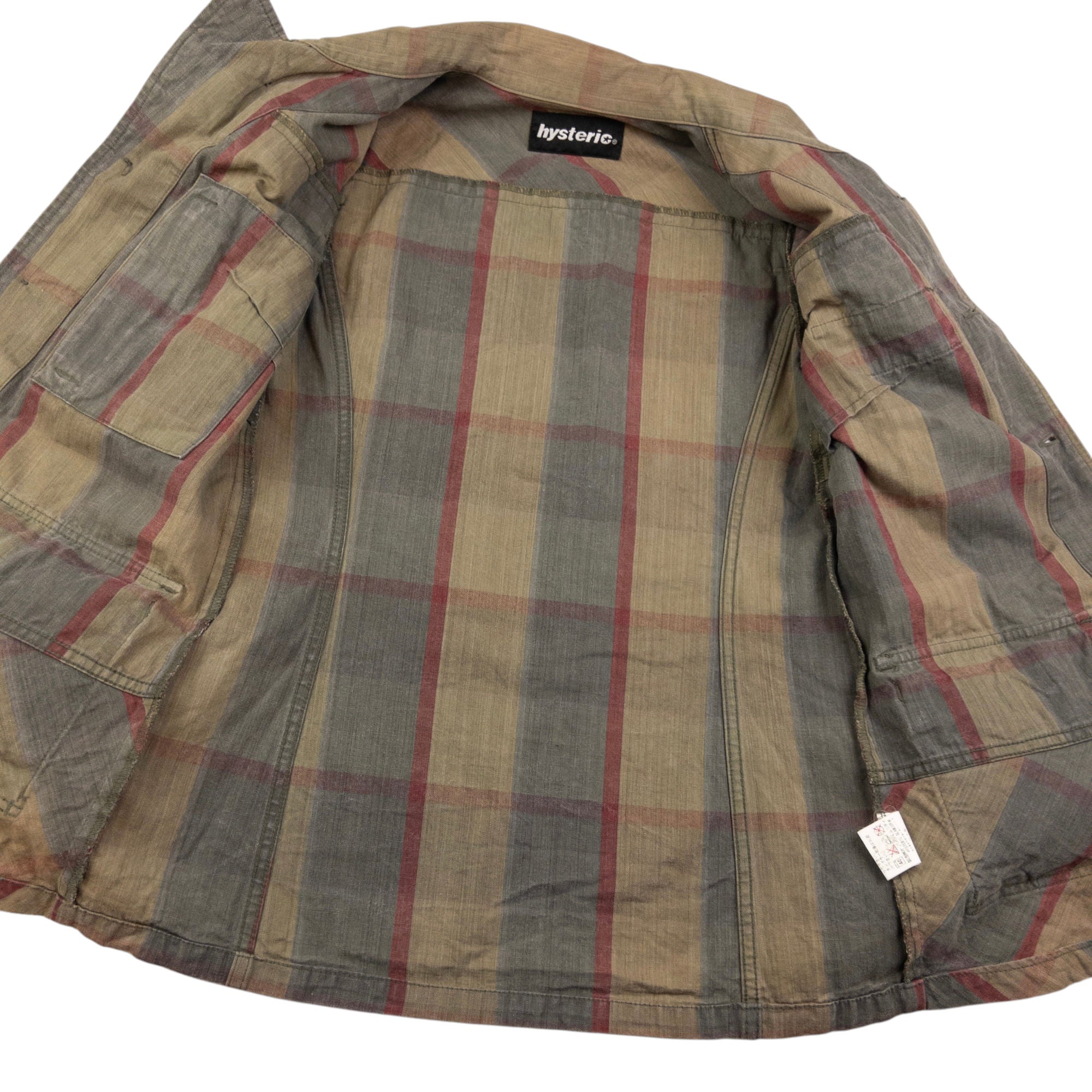 Vintage Hysteric Glamour Checkered Jacket Womens Size M