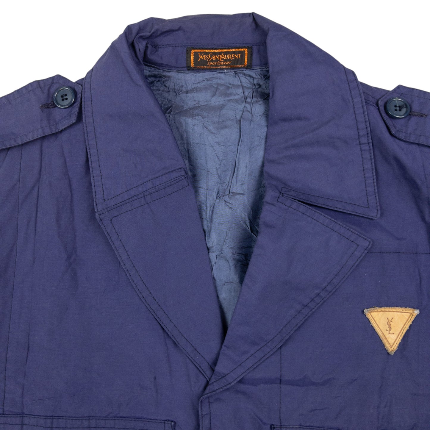 Vintage YSL Yves Saint Laurent Button Up Jacket Size M