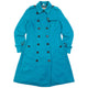 Vintage Burberry Sandringham Wool Trench Jacket Womens Size M