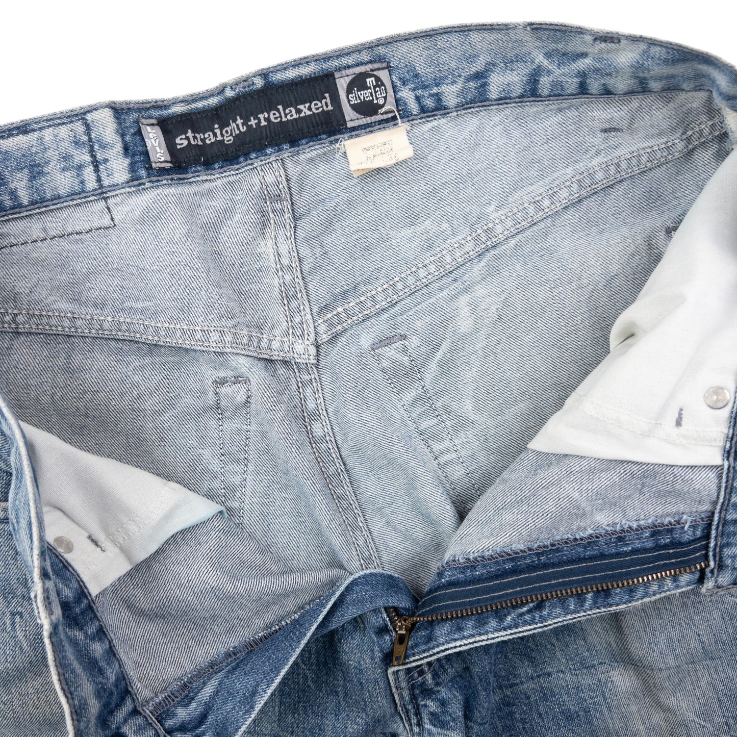 Vintage 2000s Levi's Silver Tab Straight Relaxed Denim Jeans Size W33