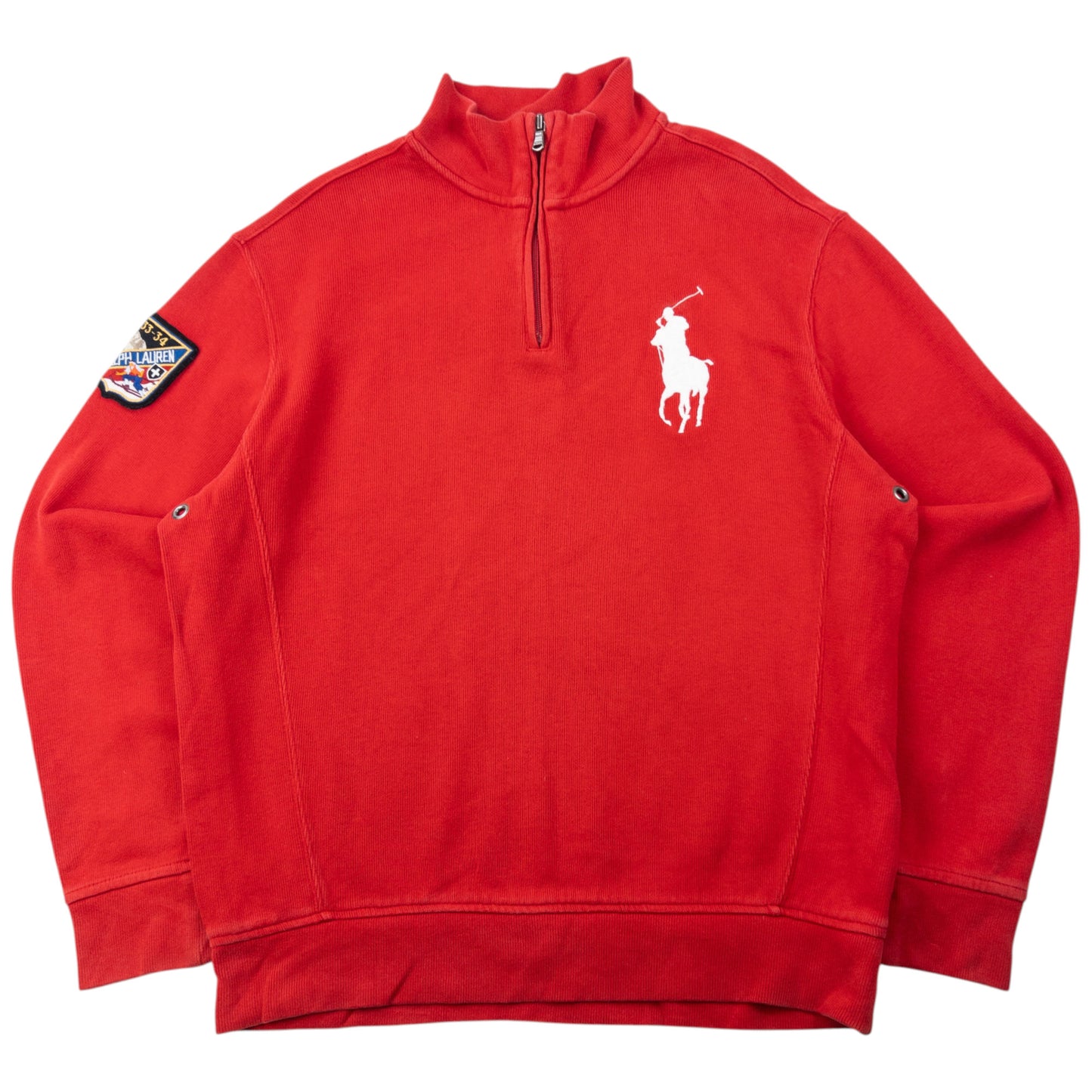 Vintage Polo Ralph Lauren Q Zip Sweatshirt Size M