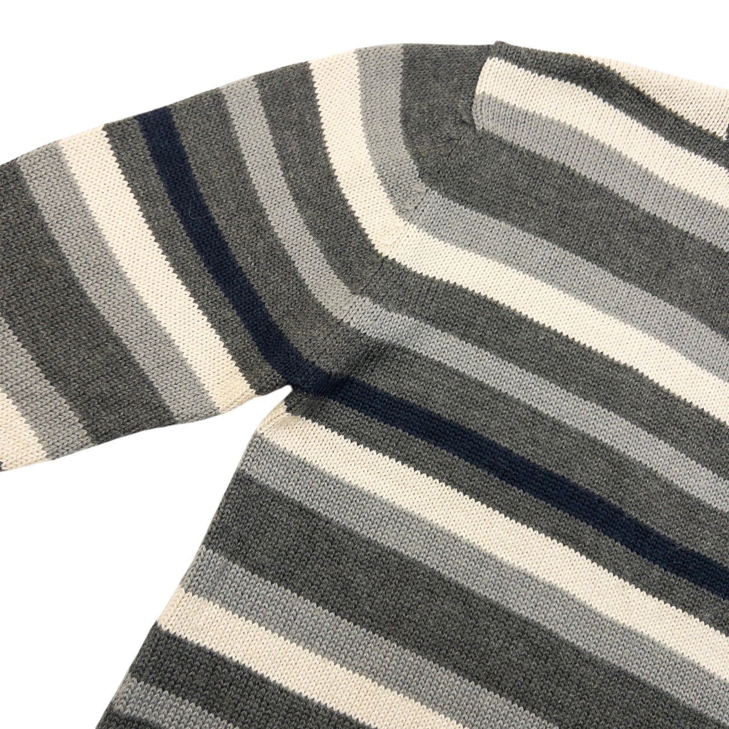Vintage 2000s Stussy Striped Wool Knit Jumper Size M