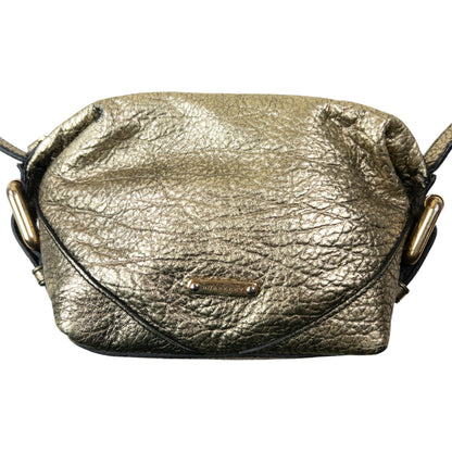 Vintage 2000s Burberry Blue Label Metallic Crossbody Bag