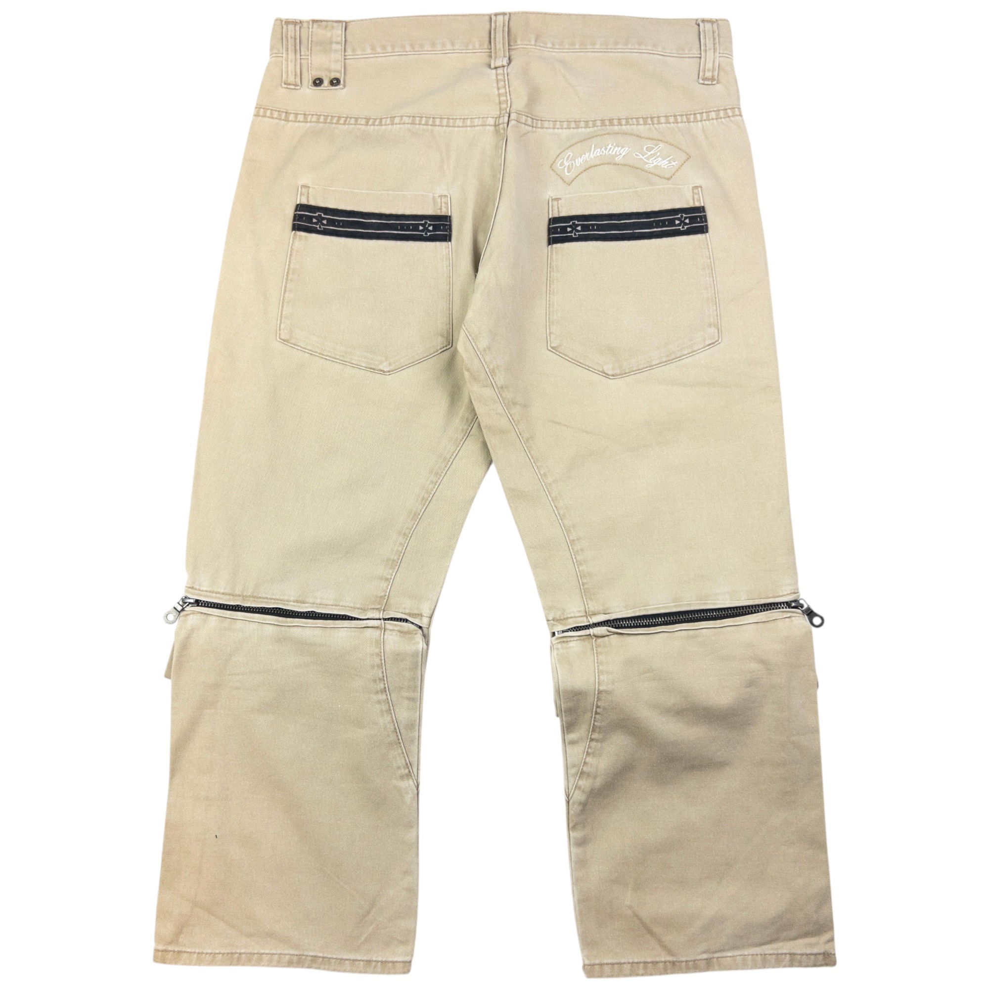 Vintage PPFM Zip Leg Trousers Size W32