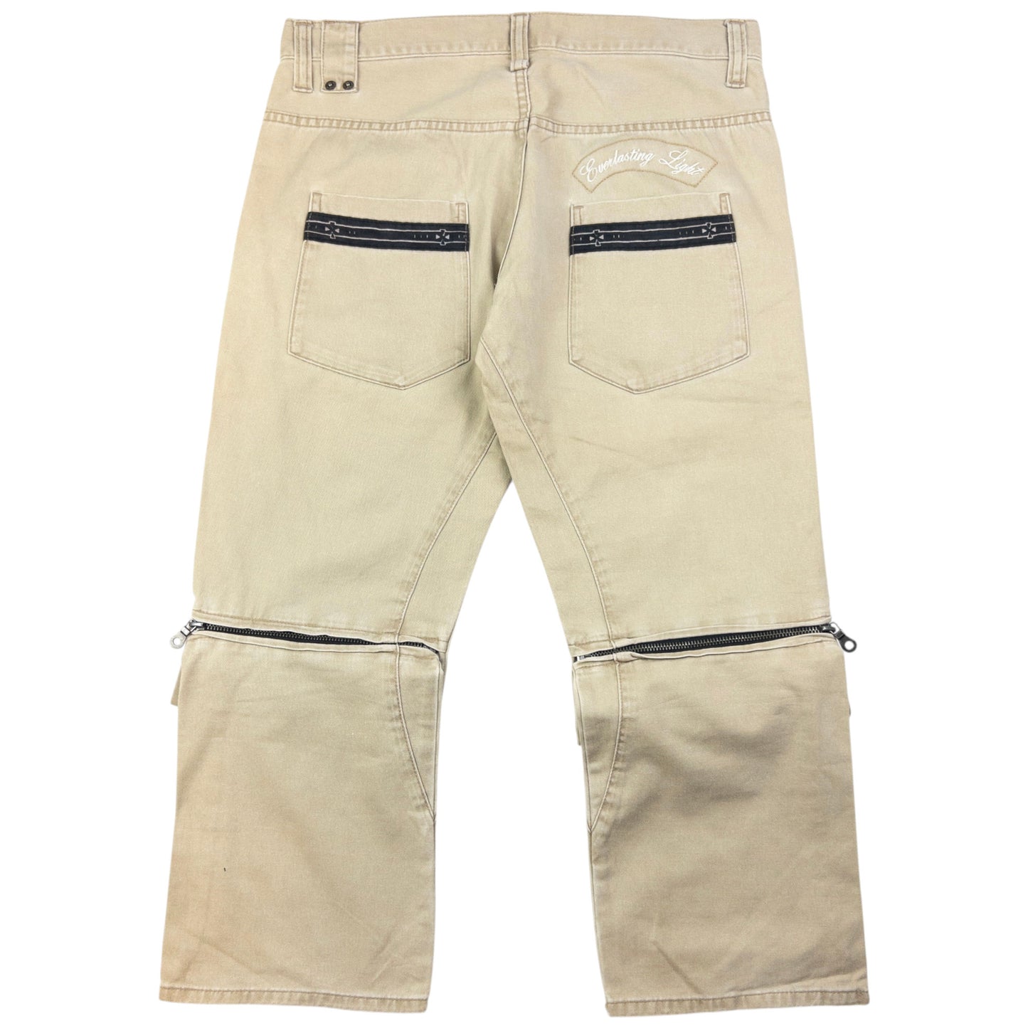 Vintage PPFM Zip Leg Trousers Size W32