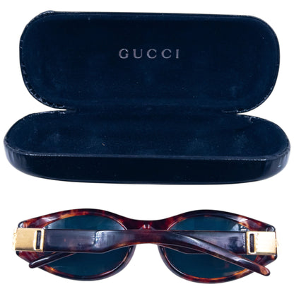 Vintage 1998 Gucci By Tom Ford Tortoise Shell Sunglasses