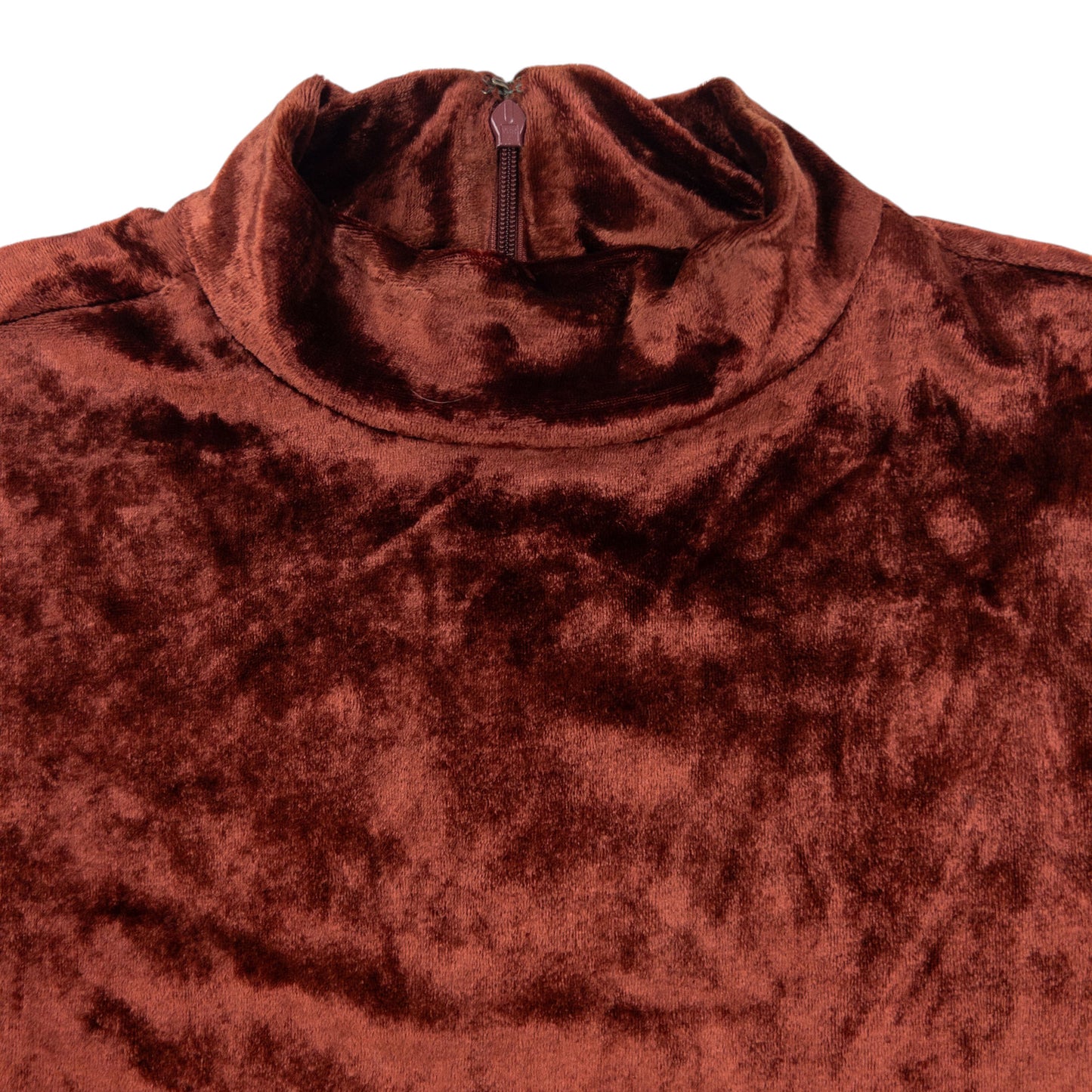 Vintage 90s Balenciaga Velour Long Sleeve Top Womens Size S
