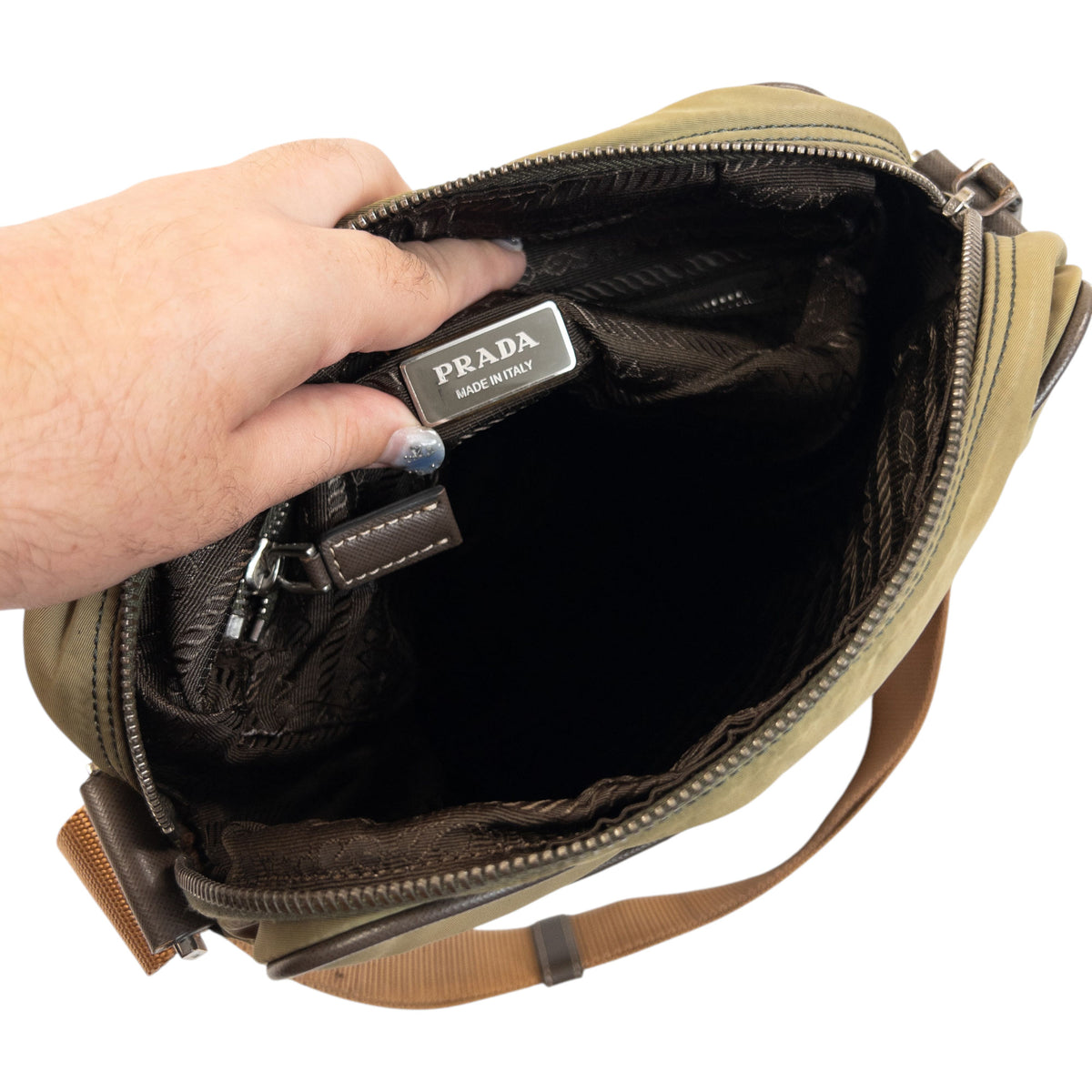 Vintage 2000s Prada Crossbody Bag