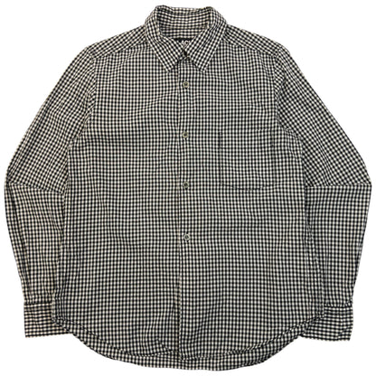 Vintage 2000s Comme Des Garçons BLACK Long Sleeve Button Up Shirt Womens Size S