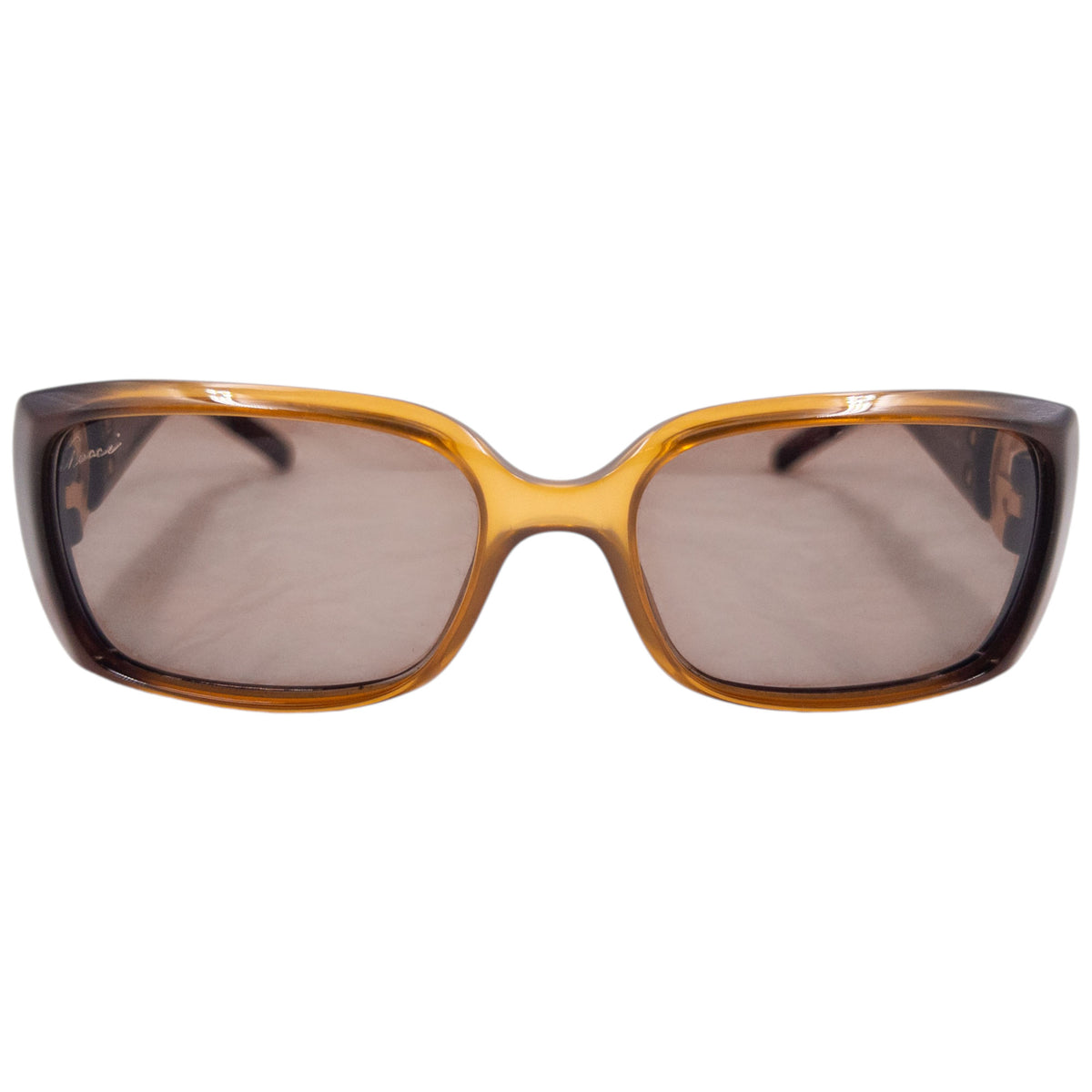 Vintage Gucci zonnebril met logo uit 2012