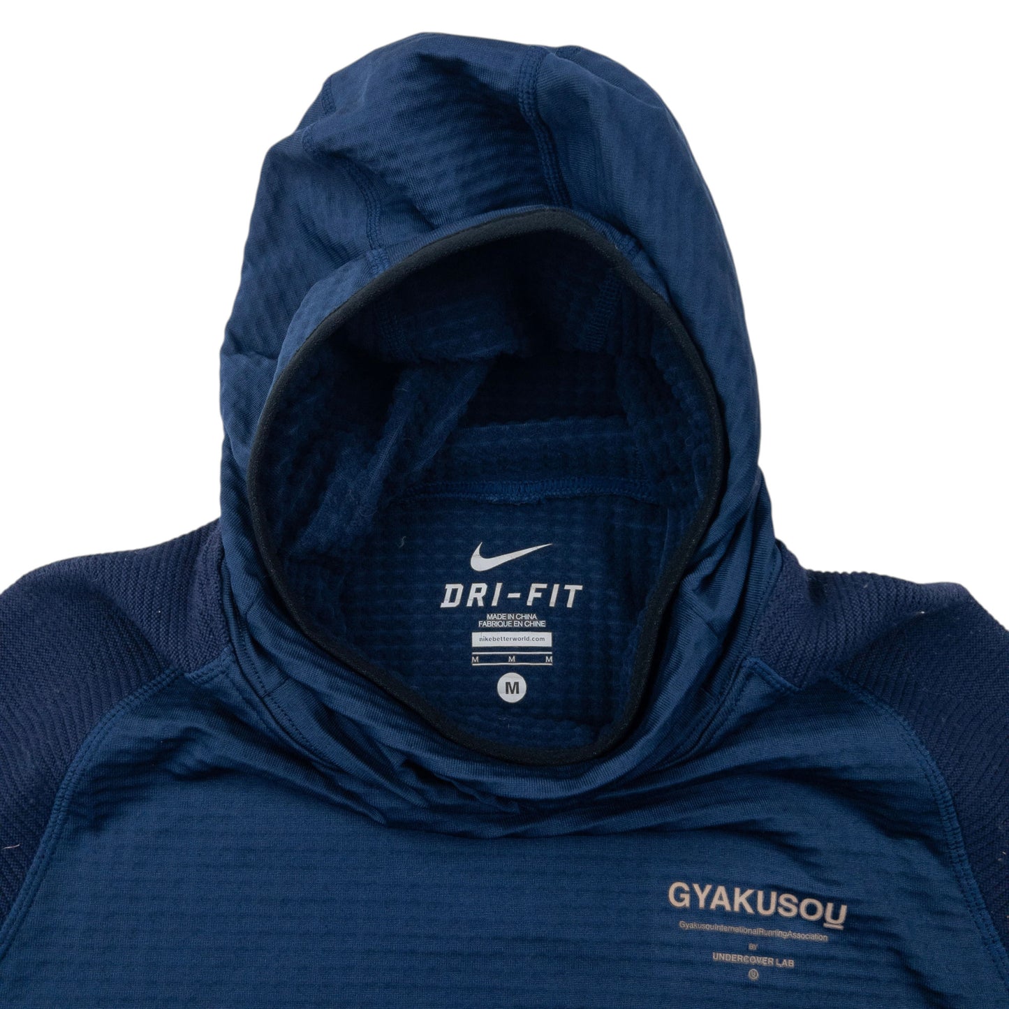 Vintage Nike Gyakusou Undercover Lab Fleece Ninja Hoodie Size S