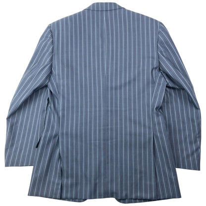 Vintage Versace Collection Striped Jacket & Trousers Suit Set Size XL