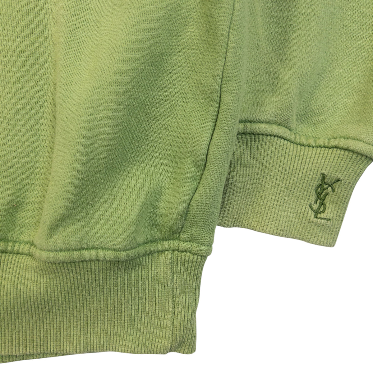 Vintage 2000s YSL Yves Saint Laurent Embroidered Sweatshirt Size XS