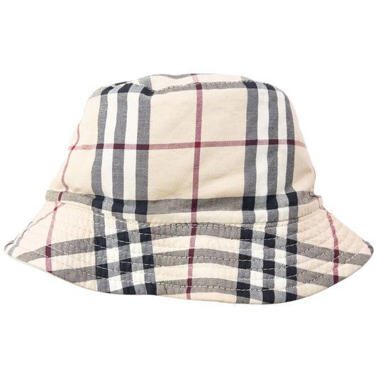 Vintage 2000s Burberry Nova Check Reversible Bucket Hat