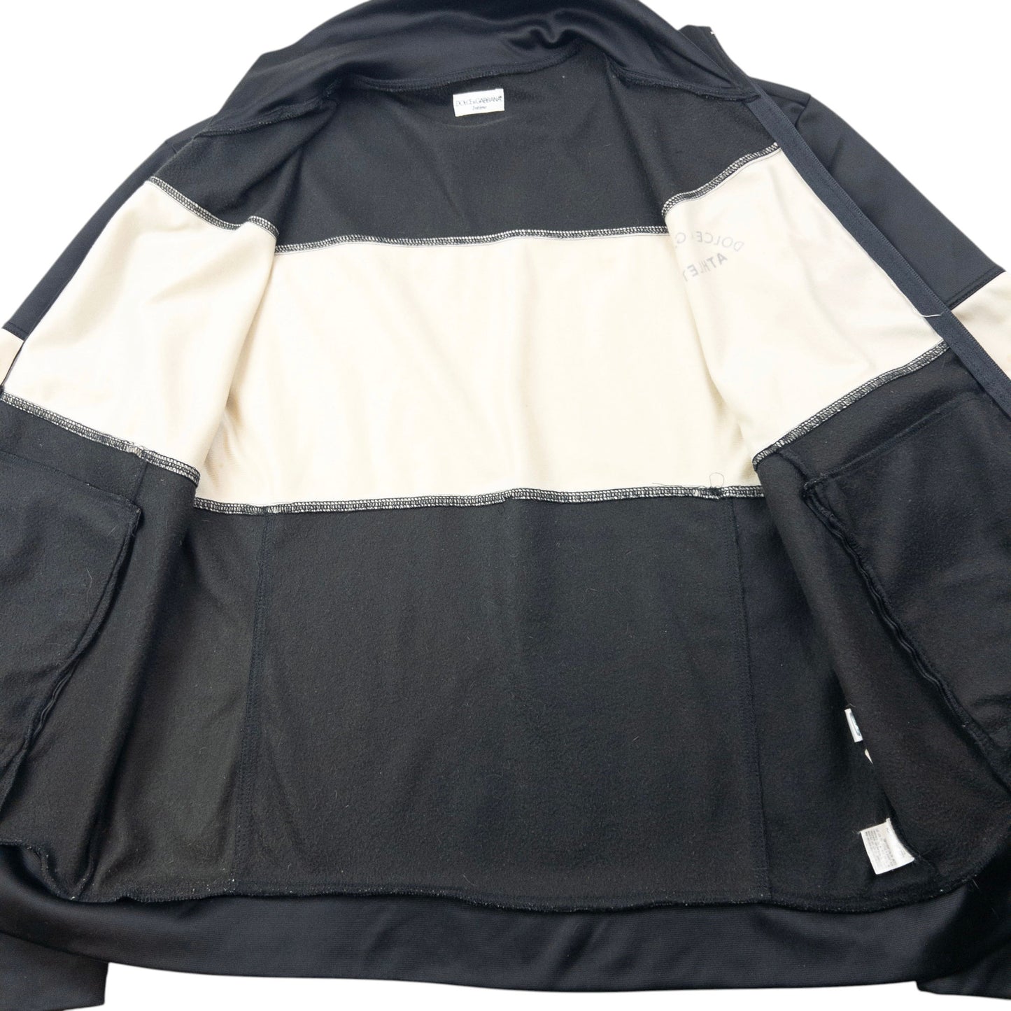 Vintage 2000s Dolce & Gabbana Athletic Zip Up Track Jacket Size M