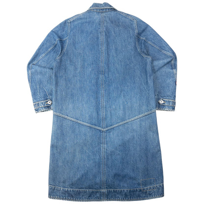 Vintage 2000s Levi's Engineered Garments Denim Trench Jacket Size M