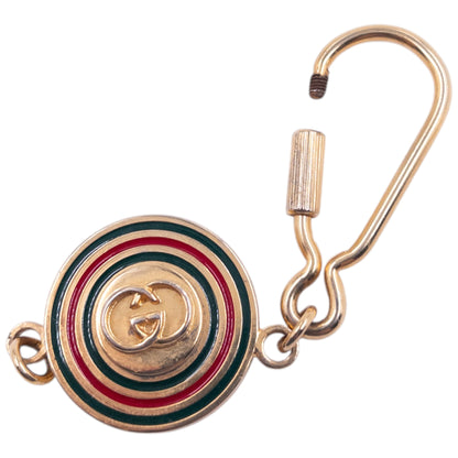 Vintage 80s Gucci Embossed Keychain