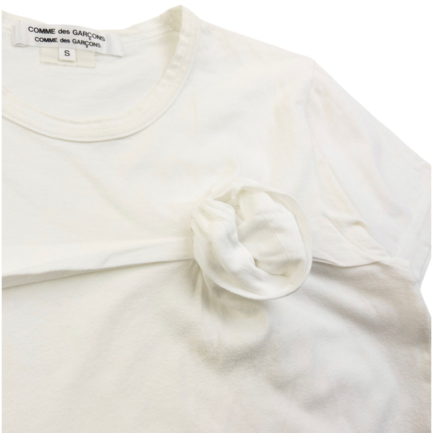 Vintage 2000s Comme Des Garçons Twist Knot T Shirt Womens Size S