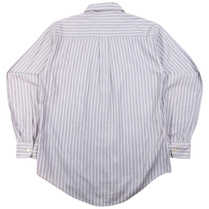 Vintage Issey Miyake Striped Long Sleeve Button Up Shirt Size S