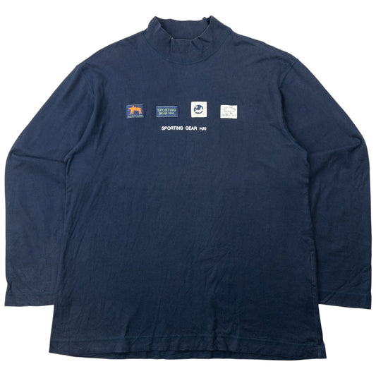 Vintage 90s Hai Sporting Gear By Issey Miyake Long Sleeve T Shirt Size M