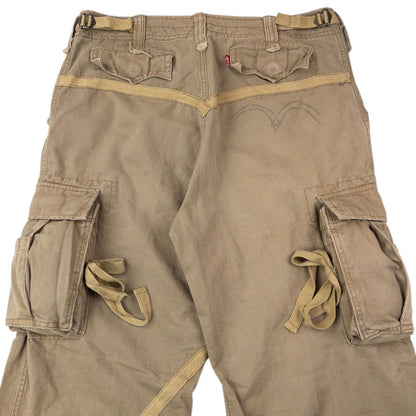 Vintage Levi's Cargo Trousers Size W35