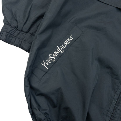 Vintage 90s YSL Yves Saint Laurent Zip Up Jacket Size M