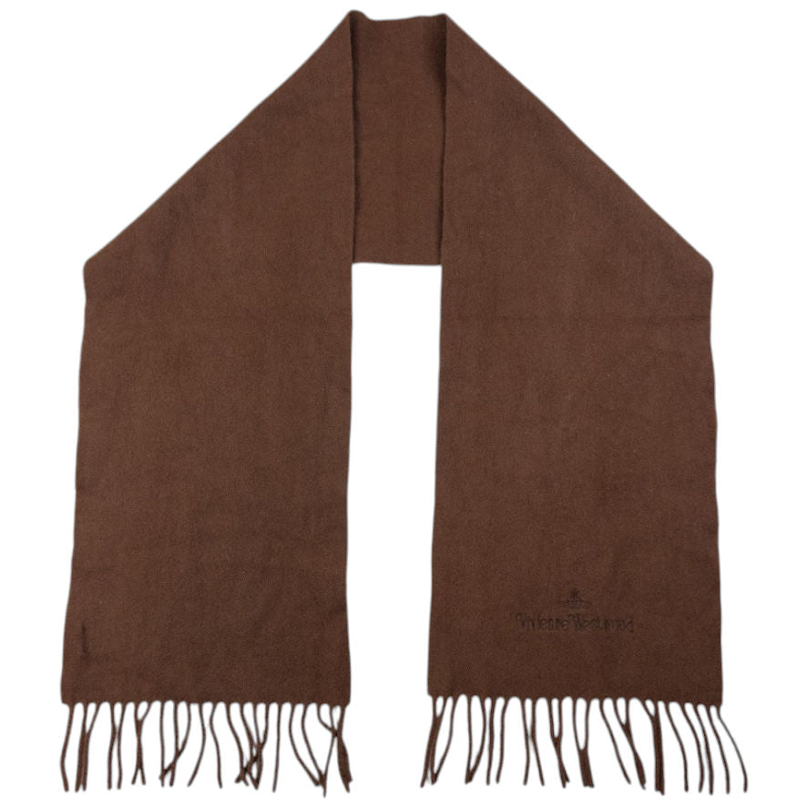 Vintage Vivienne Westwood Wool Tassel Scarf