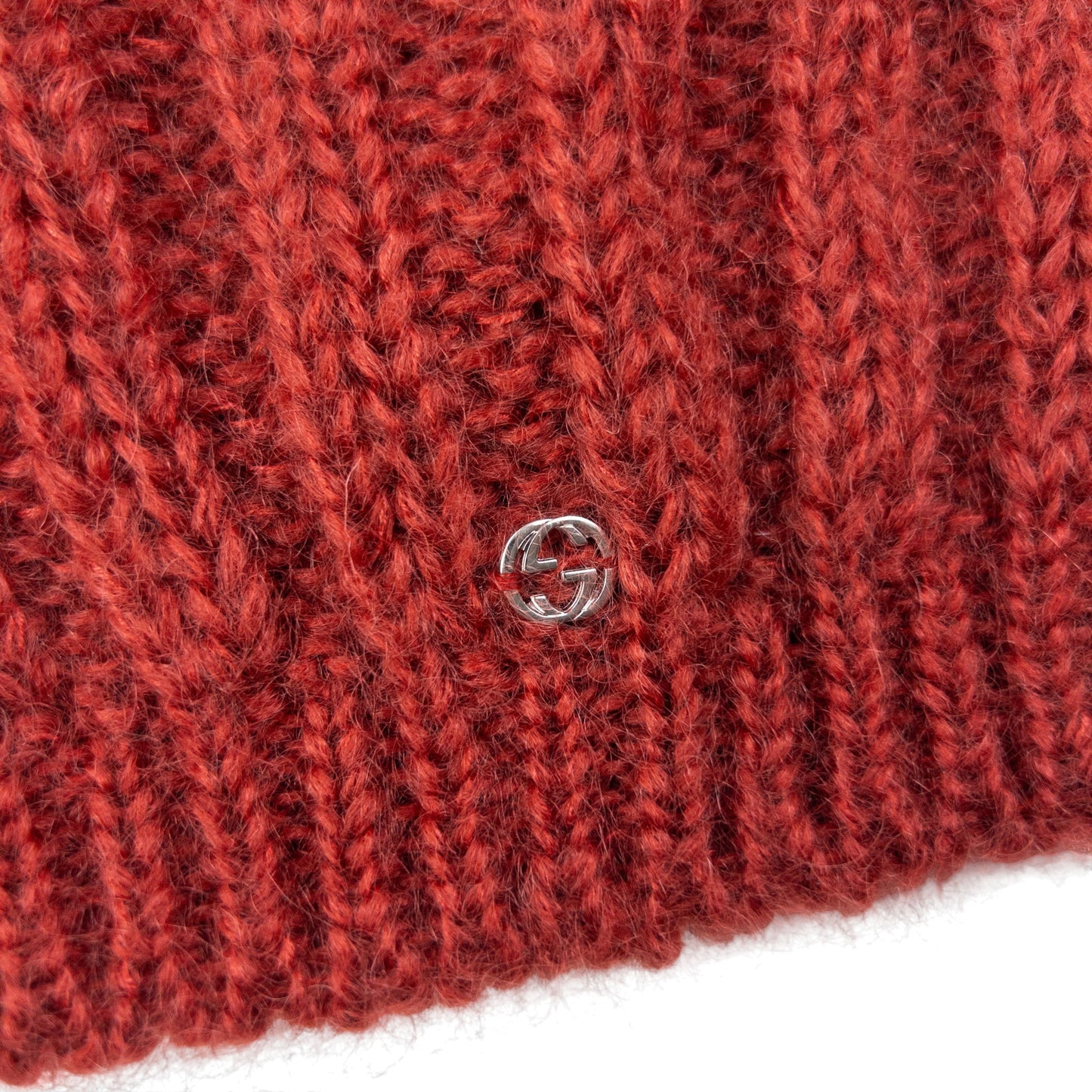 Vintage 2000s Gucci Wool Knit Beanie Hat
