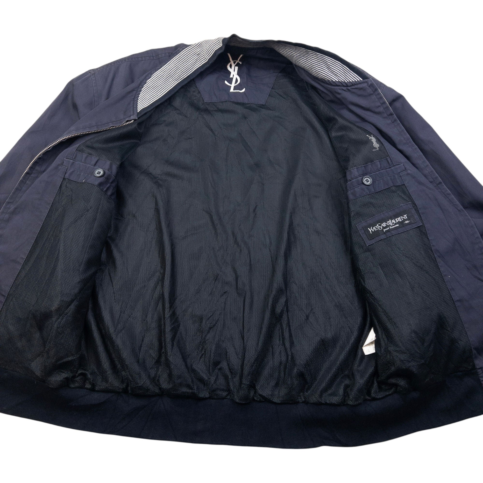 Vintage YSL Yves Saint Laurent Bomber Jacket Size M