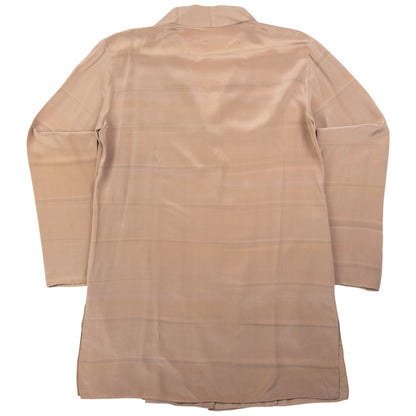 Vintage Issey Miyake Striped Long Sleeve Button Up Shirt Womens Size L