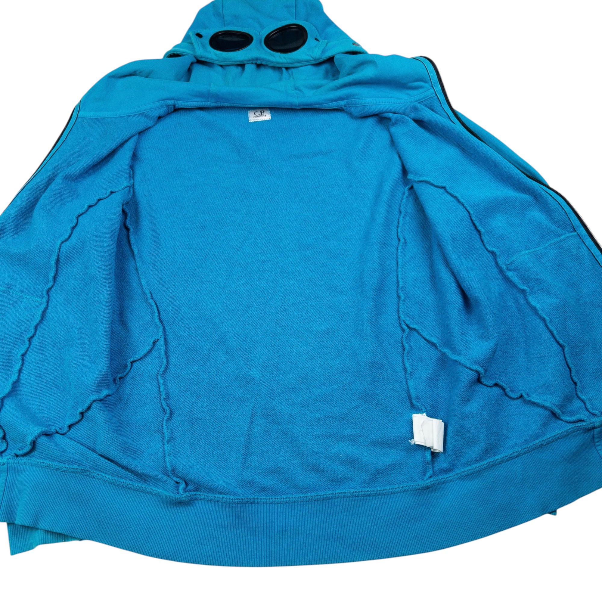 CP Company Goggle Hood Zip Up Hoodie Size M