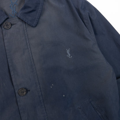 Vintage 90s YSL Yves Saint Laurent Harrington Jacket Size M