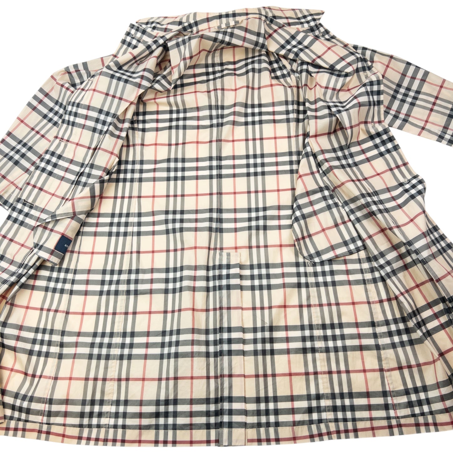 Vintage 2000s Burberry Nova Check Rain Jacket Womens Size M