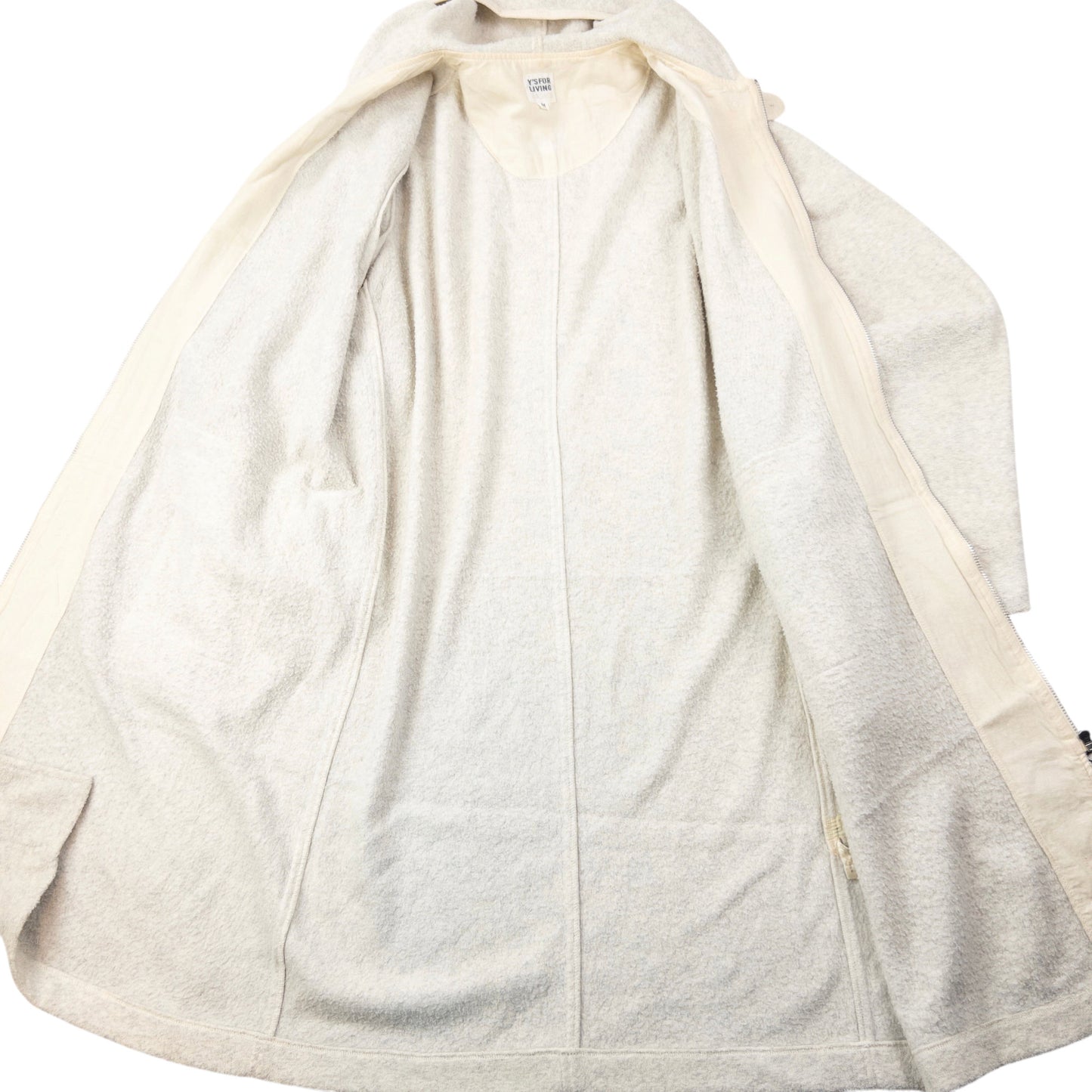 Vintage 90s Yohji Yamamoto Zip Up Fleece Jacket Size L