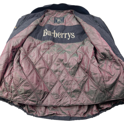 Vintage 90s Burberry Zip Up Jacket Size M
