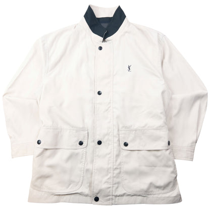 Vintage 90s YSL Yves Saint Laurent Harrington Jacket Size M