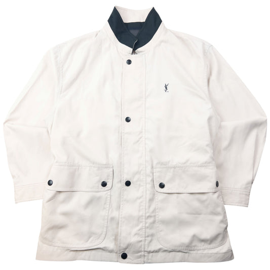 Vintage 90s YSL Yves Saint Laurent Harrington Jacket Size M