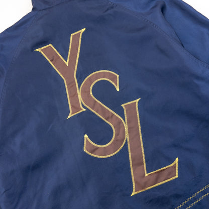 Vintage 90s YSL Yves Saint Laurent Fleece Lined Jacket Size XL
