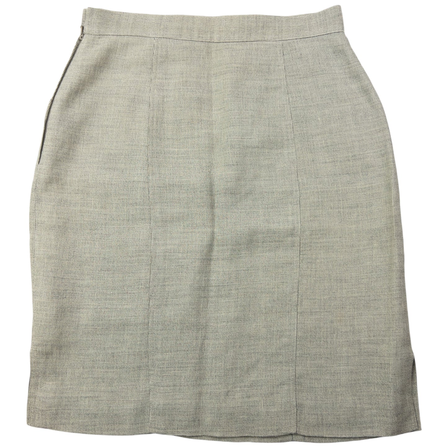 Vintage 80s Gucci Linen And Wool Skirt Womens Size W26