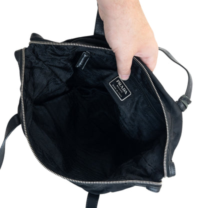 Vintage 2000s Prada Quilted Shoulder Bag