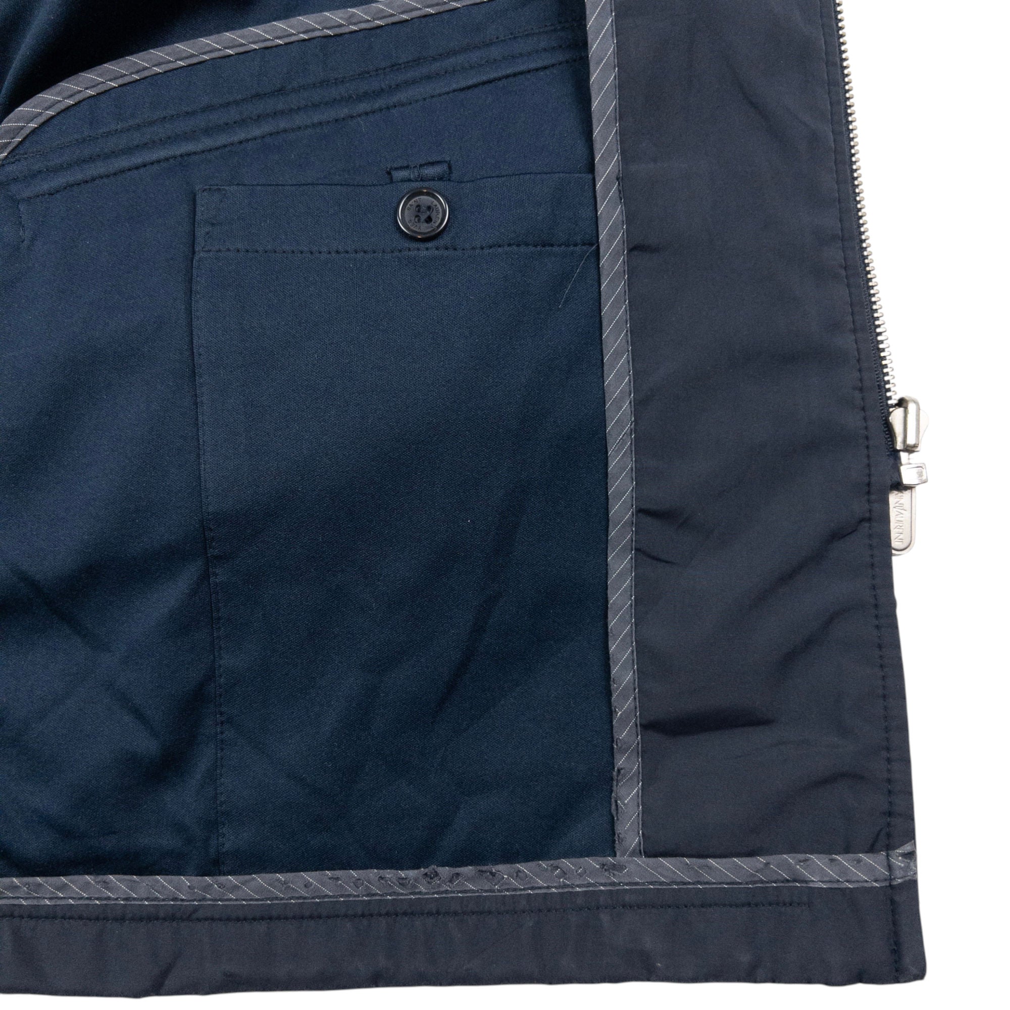 Vintage YSL Yves Saint Laurent Zip Up Jacket Size M