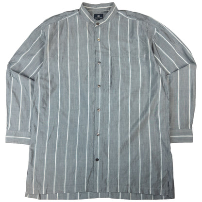 Vintage Issey Miyake Striped Long Sleeve Button Up Shirt Size M
