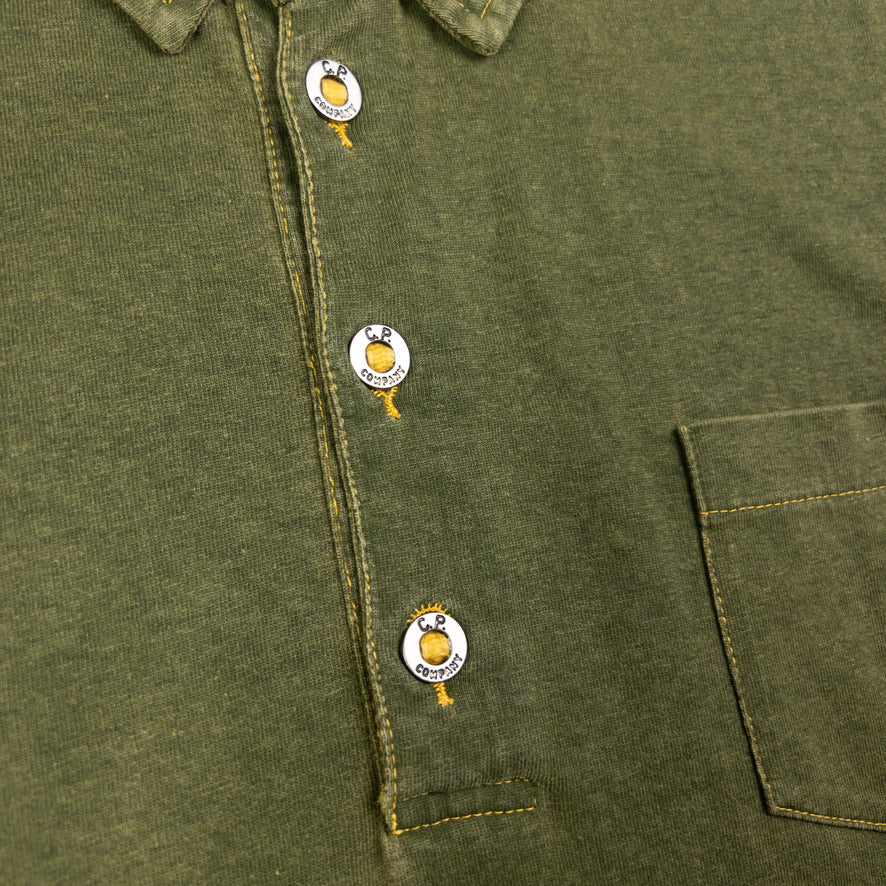 Vintage CP Company Sleeveless Polo Shirt Size M