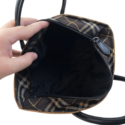 Vintage 2000s Burberry Blue Label Nova Check Handbag