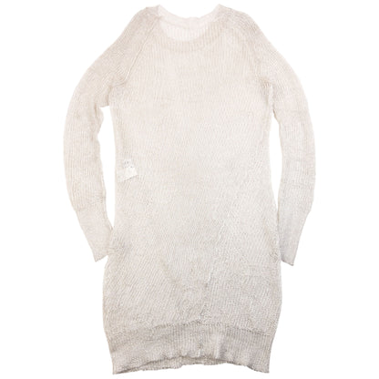 Vintage 2000s Yohji Yamamoto Loose Knit Dress Womens Size L