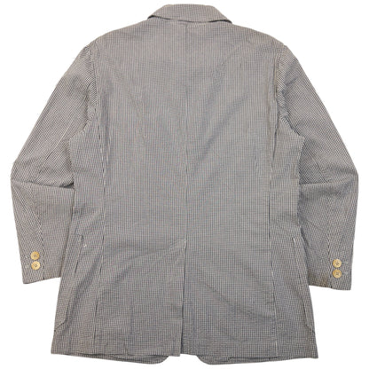 Vintage 2000s Burberry Checkered Button Up Jacket Size M