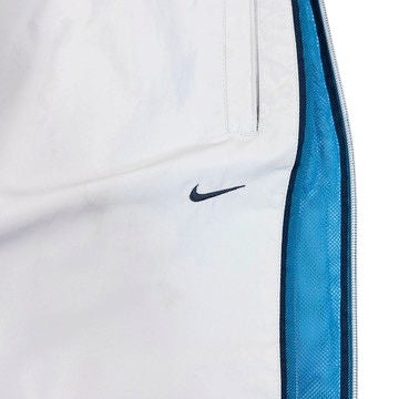 Vintage 2000s Nike Full Mesh Zip Tracksuit Bottoms in grey, photo 8